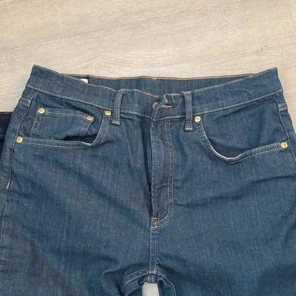 Two-Pair Denim Set - Dark Indigo & Medium Blue Jeans - Picture 4 of 4